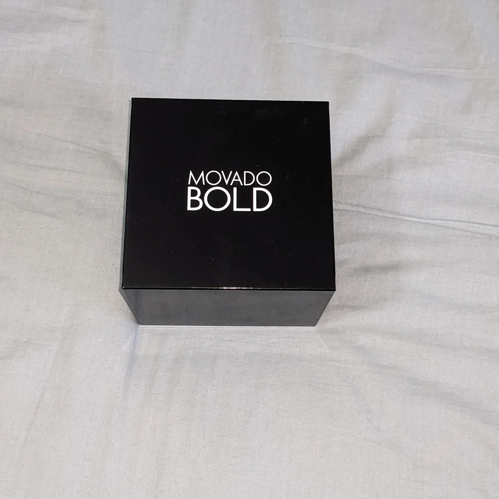 Movado Blue Dial with Silver Mesh Band Watch - Picture 4 of 4